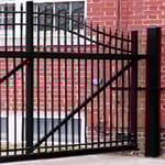 View Cantilever Estate Gates